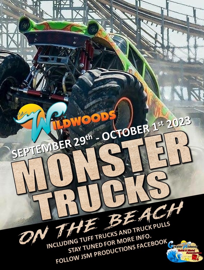 Monsters on the Beach Monster Truck Races & Truck Pulls - The